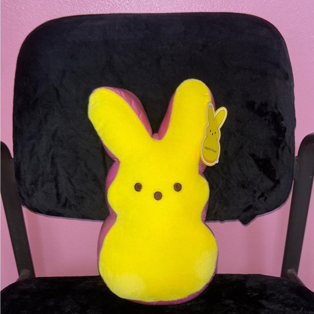 2026 Limited Edition 12" Peeps
2Tone Yellow Bunny with Iridescent Pink Sides
